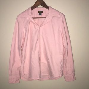 Ralph Lauren Rugby button-up pink dress shirt sz12